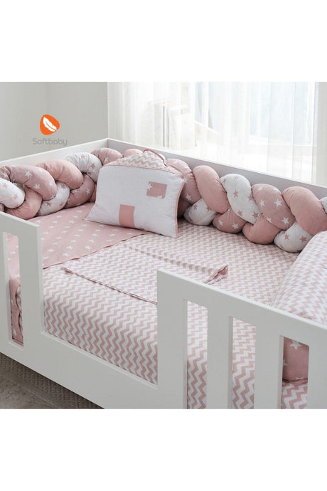 My Home Eco Pink Knitted Montessori Sleeping Set - Swordslife