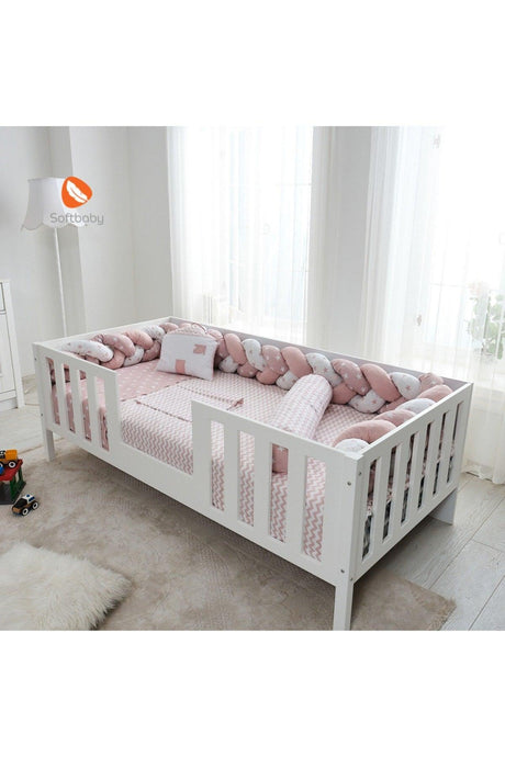 My Home Eco Pink Knitted Montessori Sleeping Set - Swordslife