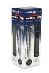 My-tech 0.7 Ballpoint Pen 25 Liter Pack