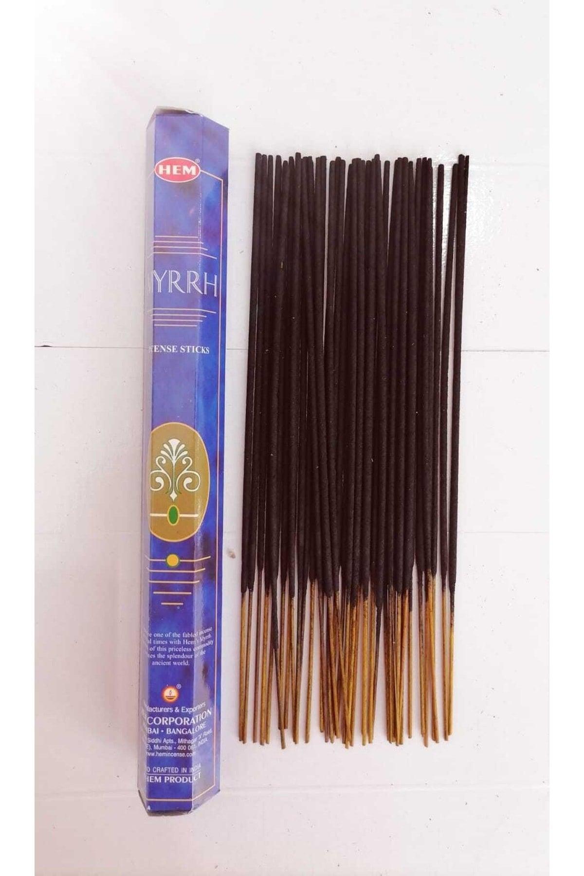 Myrrh Scented 1 Box Stick Incense 20 pcs - Swordslife