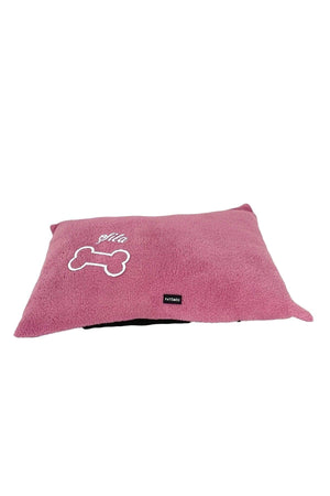Name Special Soft Cat And Dog Bed Pink Color
