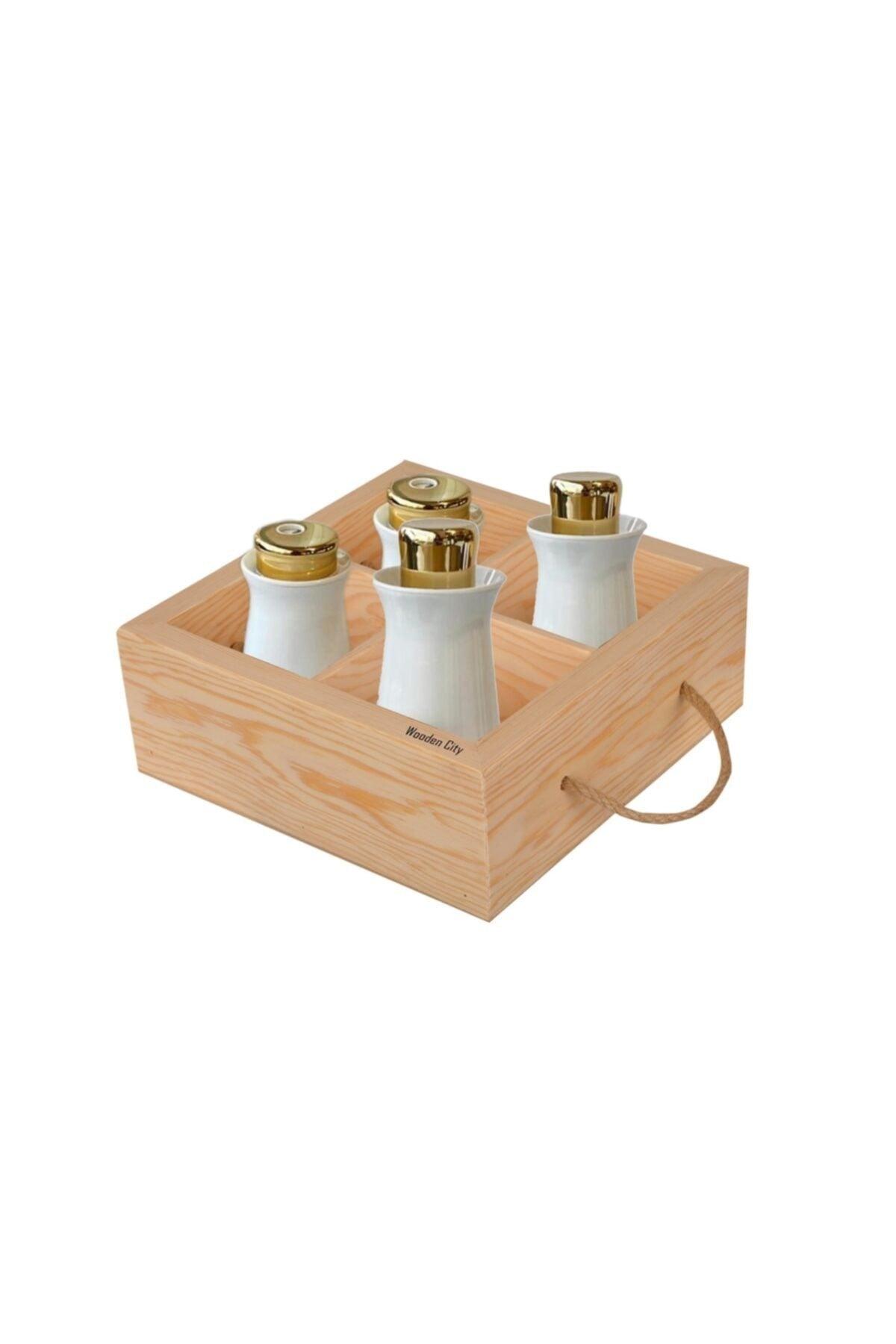 Natural Wood Organizer Box Organizer