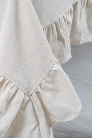 Natural Table Cloth Vintage 140x180 Cm - Swordslife