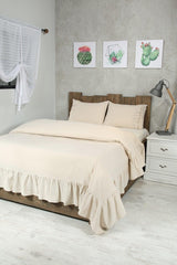 Natural Bedspread Set Double Vintage 240x260 Cm - Swordslife
