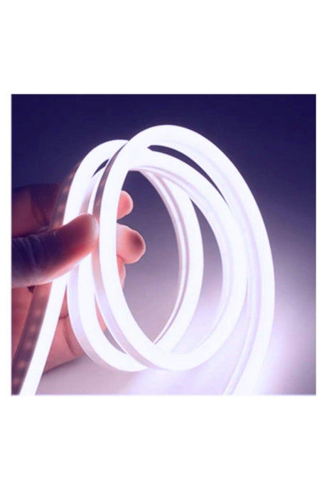 Neon Flexible Led Strip 10 Meter White + 220