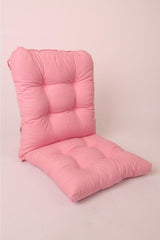 Neva Pofidik Pink Backed Chair Cushion Specially Stitched Laced 44x94 Cm - Swordslife
