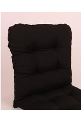 Neva Pofidik Black Backed Chair Cushion Specially Stitched Laced 44x94 Cm - Swordslife