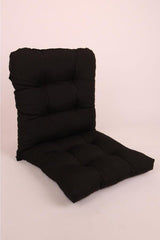 Neva Pofidik Black Backed Chair Cushion Specially Stitched Laced 44x94 Cm - Swordslife