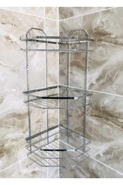 New Collection Chrome Color Three Shelf Lamel