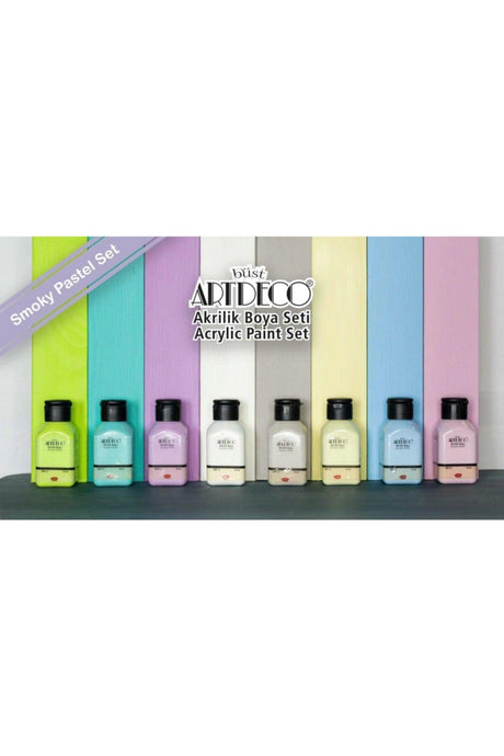 New Edition Acrylic Paint 8x75ml Pastel Smoky