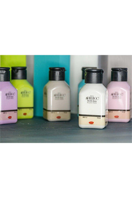 New Edition Acrylic Paint 8x75ml Pastel Smoky