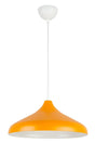 Nil Special Design Modern Sports Decorative Cafe-kitchen Orange Inside White Pendant Lamp Single Chandelier - Swordslife