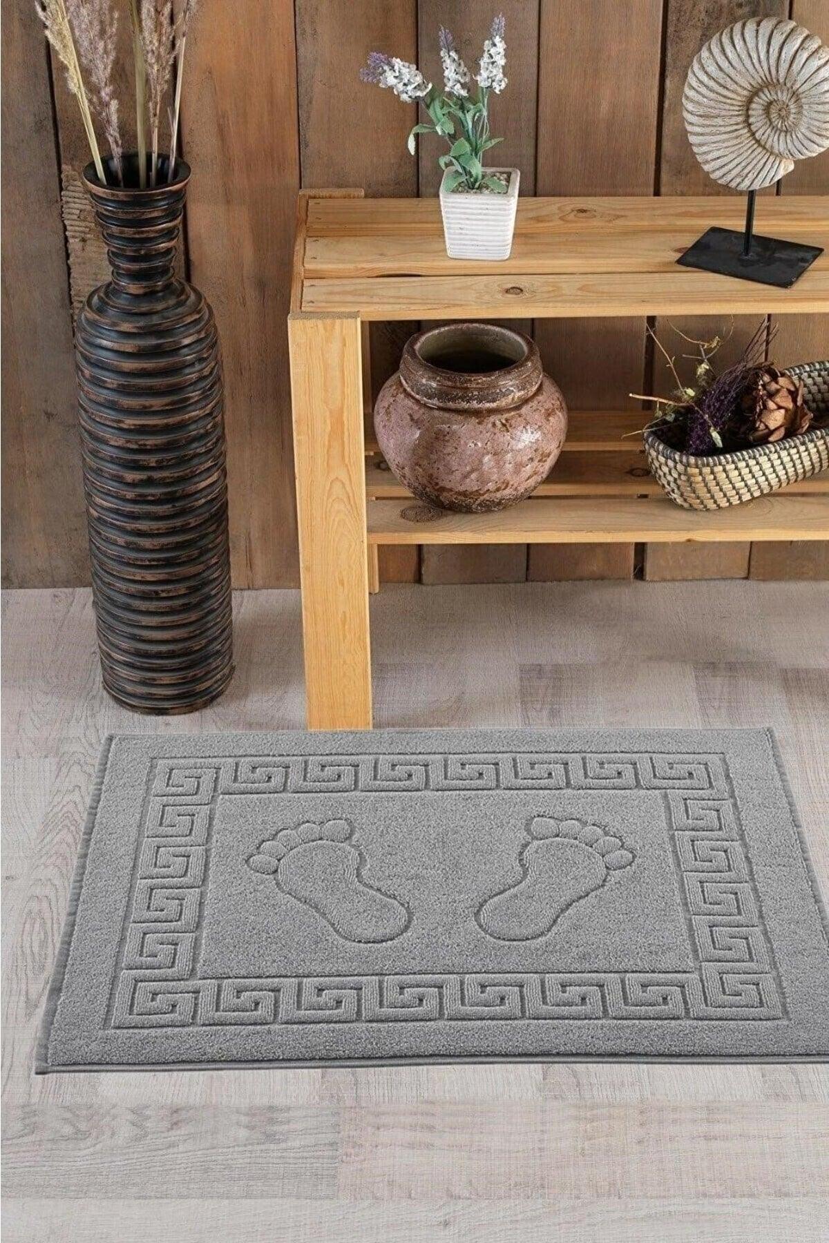 Nina Foot Towel 1 Piece Anthracite Bath