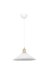 Nord Single Antique Pendant Lamp White - Swordslife