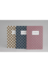 Notebook Set of 3 Notebooks - A5 - Lined -