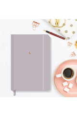 Notebook Rubberized Flat Unlined Hard Cover
