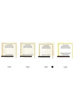 Notes from the Underground / Crime and Punishment / White Nights / The Gambler (4 Book Set) - Swordslife