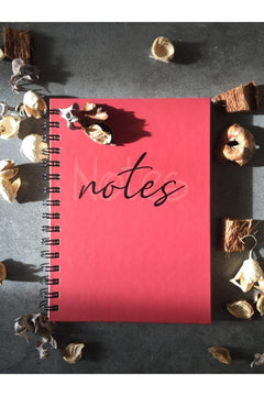 Hardcover Unlined Spiral Notebook – 200 Pages, Ivory 80gsm, 15×21 cm
