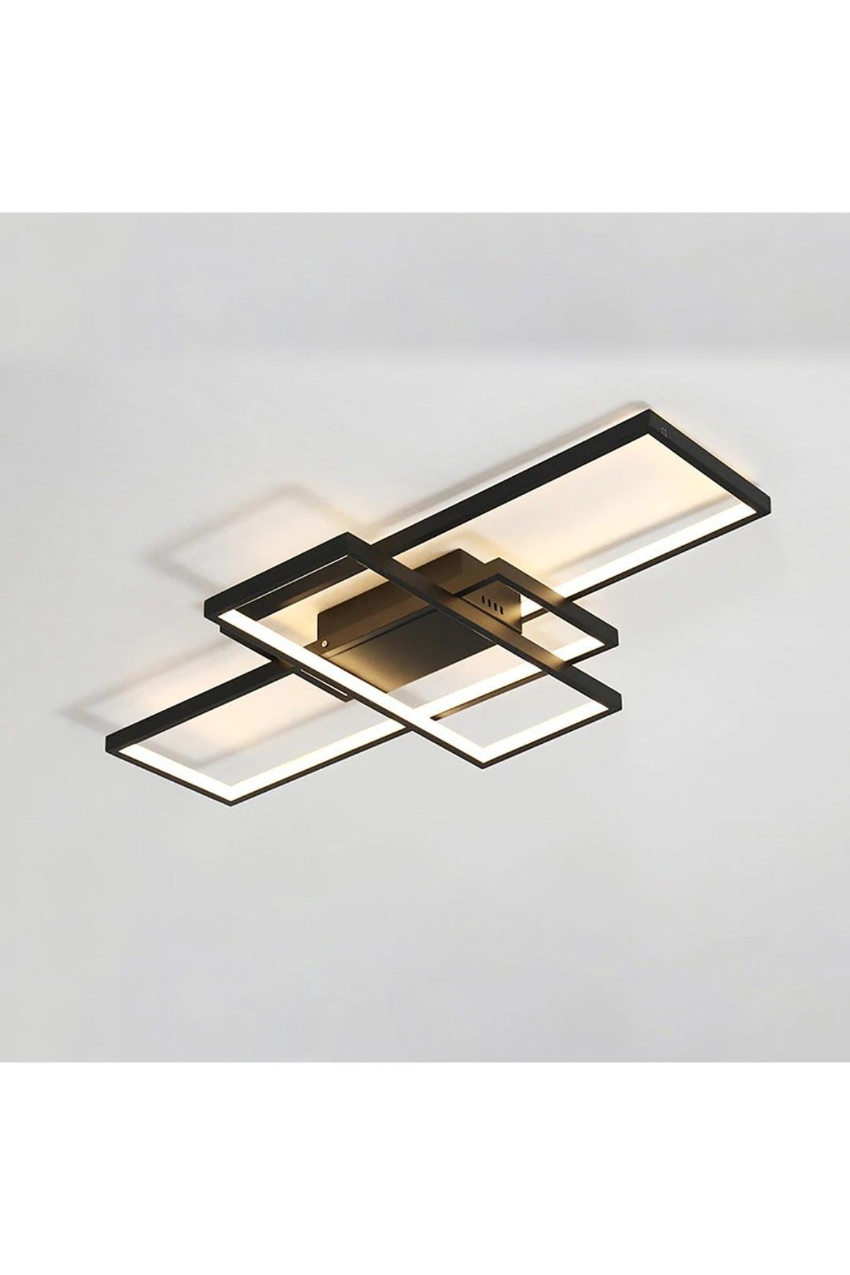 Oblong Sharp Corner Ceiling Type Led Chandelier Ø110*80 cm - Swordslife