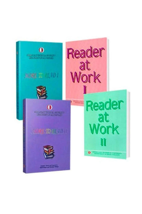 Metu Publishing Reader At Work 1-2 + More To Read 1-2 Set 4 Books - Swordslife