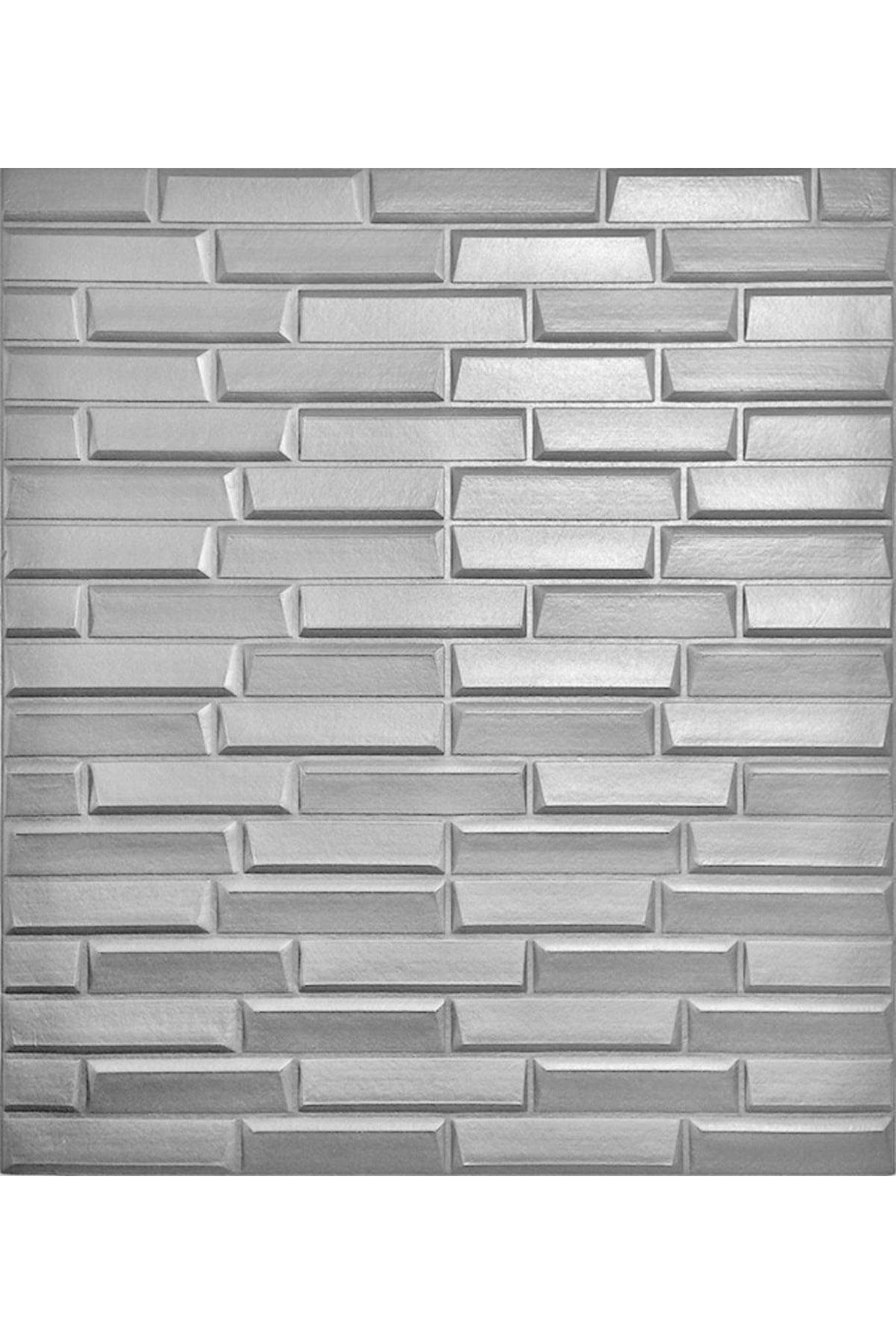 Office Living Room Room Gray Opaque 3d Self Adhesive Wallpaper Panel Nw65 - Swordslife