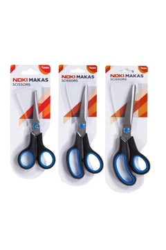 Set of 3 office scissors – stainless steel blades for cutting and trimming