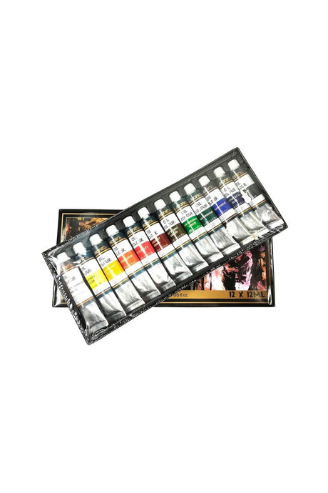 Oil Paint 12ml Tube 12 Color