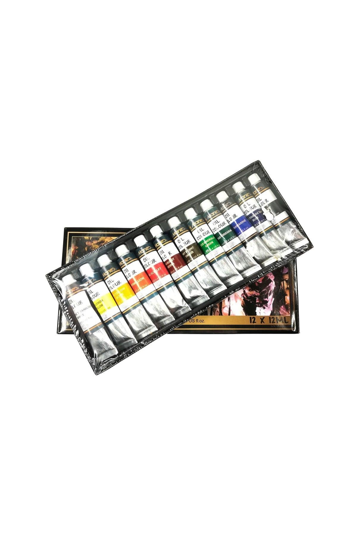 Oil Paint 12ml Tube 12 Color