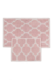 Oldtown Natural Cotton 2 Piece Bathroom Rug Set - Swordslife