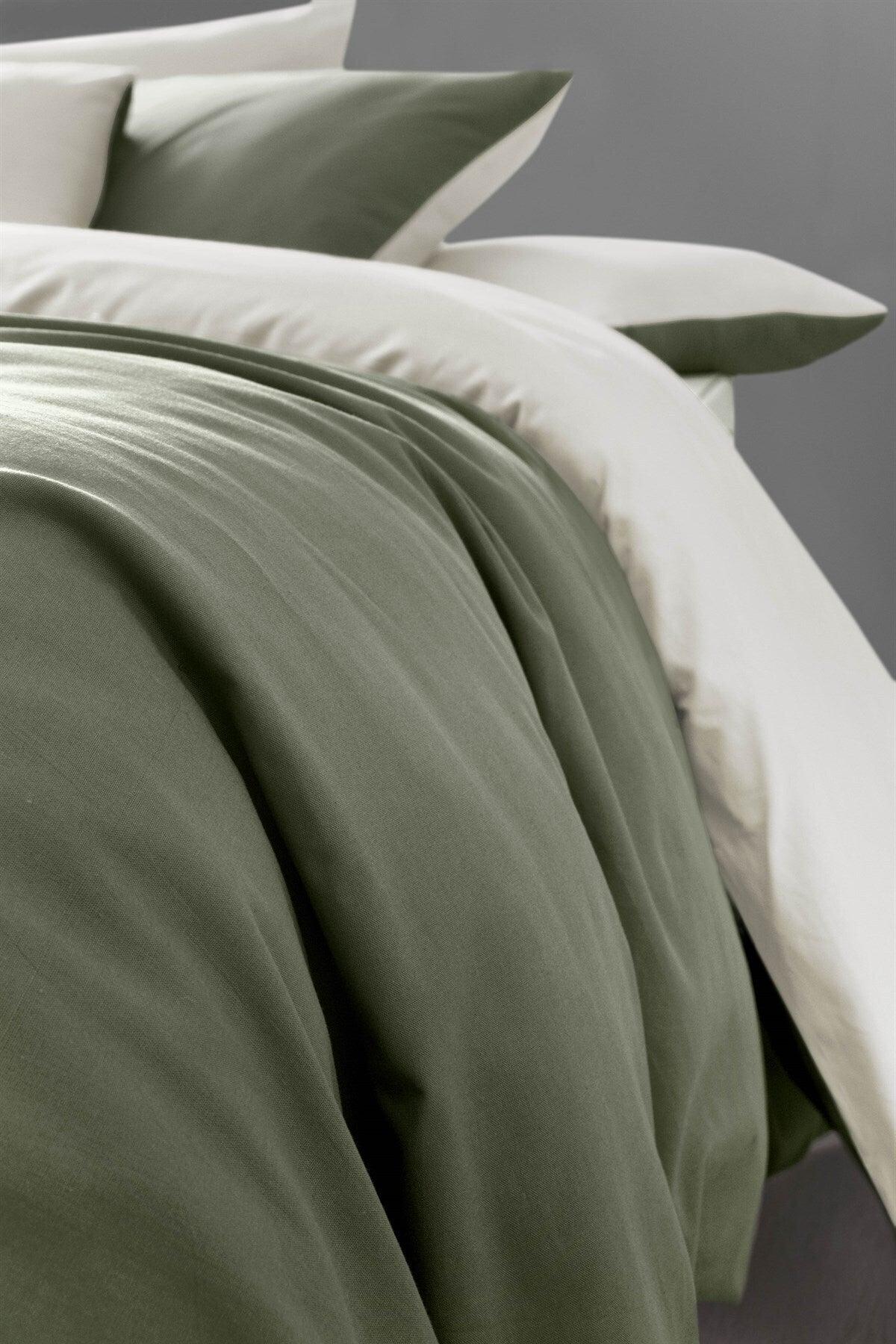 Oliva - 100% Cotton Modern And Special Design Double Duvet Cover Set - Swordslife