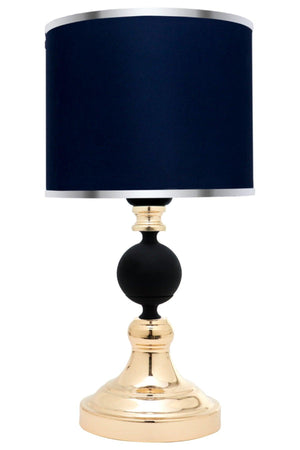 Omega Contrast Black - Gold Mini Lampshade - Swordslife