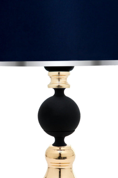 Omega Contrast Black - Gold Mini Lampshade - Swordslife