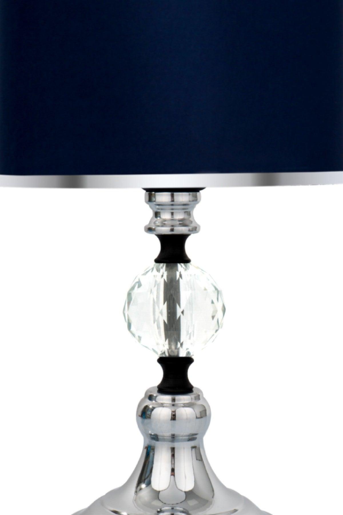 Omega Crystal Silver Chrome Mini Lampshade - Swordslife