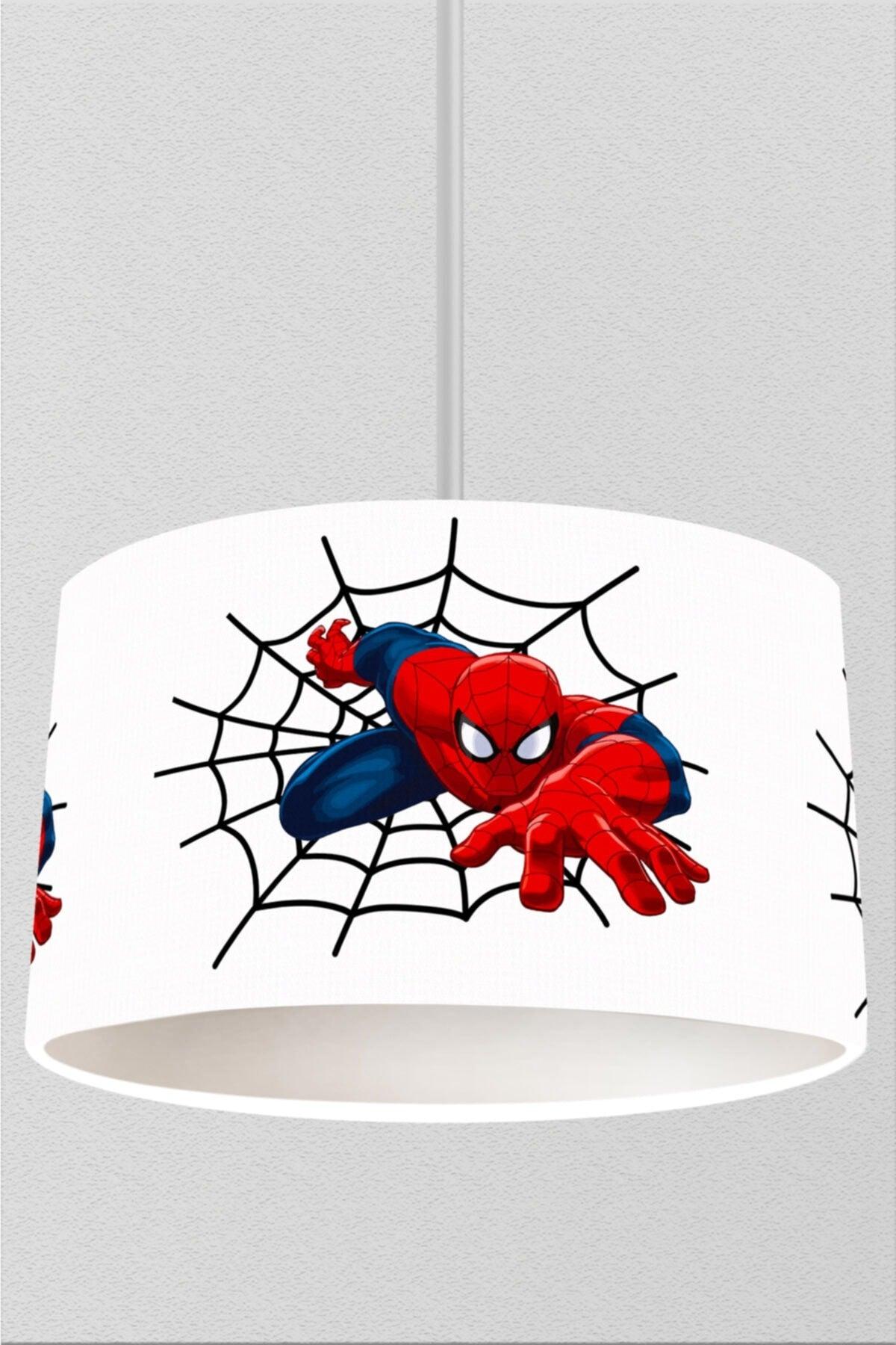 Open Floor Spiderman Figured Kids Room Pendant Chandelier - Swordslife