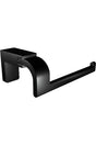 Open Toilet Roll Holder Black Color - Berlin Series - Swordslife