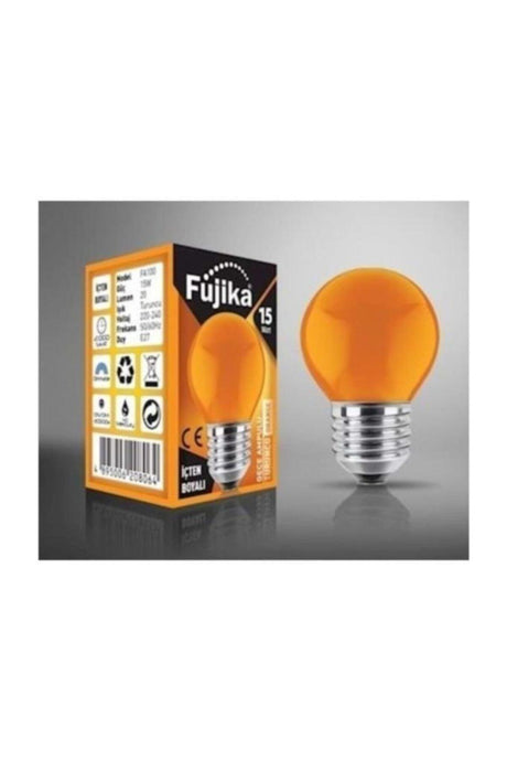 Orange 15 Watt Colorful Night Light Bulb