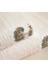 Orange Hand Towel 30x50 Cm Ecru - Swordslife