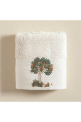 Orange Hand Towel 30x50 Cm Ecru - Swordslife