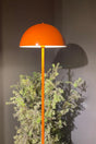 Orange Floor Lamp Modern Decorative Metal Living Room Study Room Floor Lamp 170 Cm Cable - Swordslife
