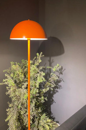 Orange Floor Lamp Modern Decorative Metal Living Room Study Room Floor Lamp 170 Cm Cable - Swordslife