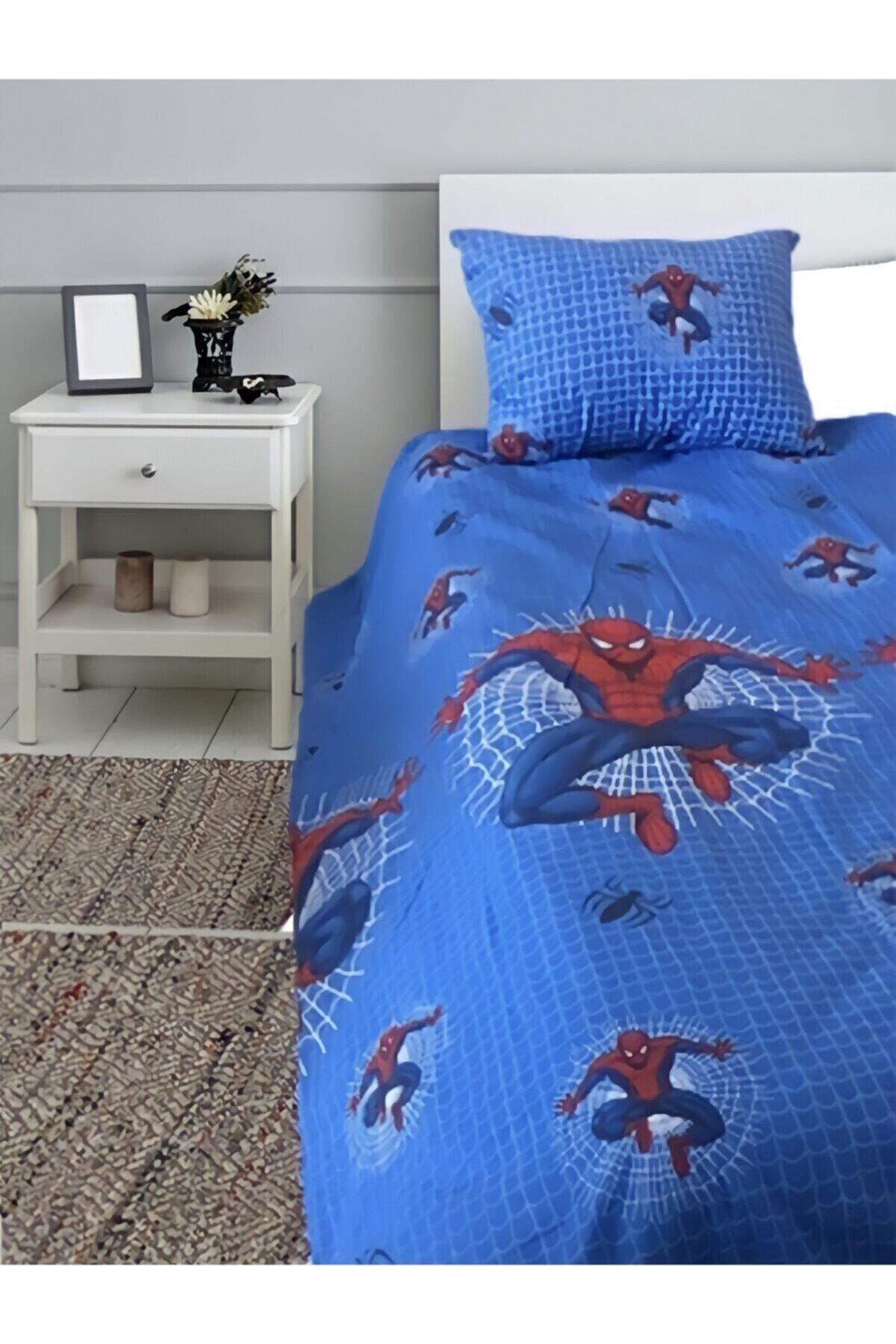 Spider-Man Child Single Duvet Cover Set Elastic Bed Sheet - Swordslife