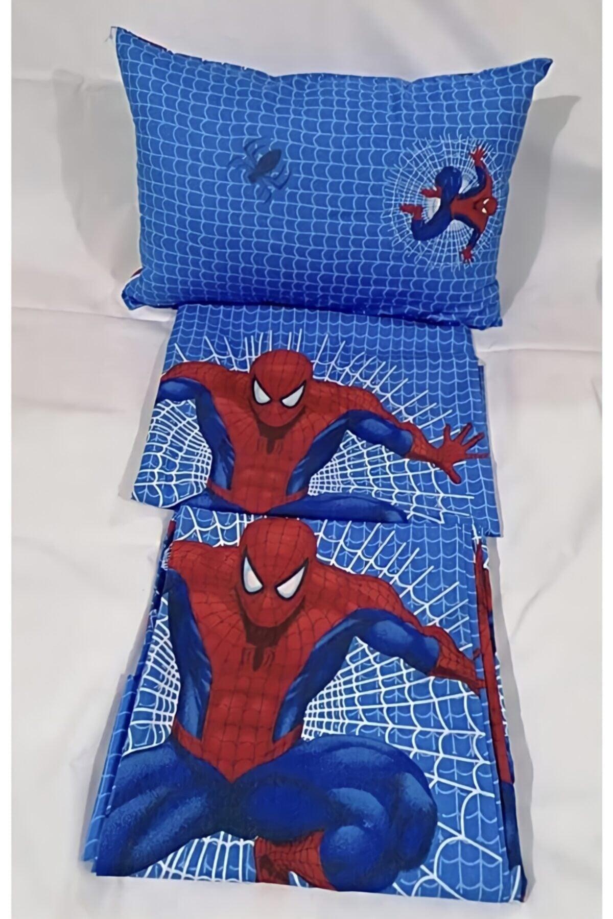 Spiderman Duvet Cover Set Elastic Bed Sheet 120x200 - Swordslife