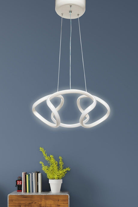Otto Led Chandelier Ldav-43 that can burn in 3 different colors (White, Daylight, Yellow) - Swordslife