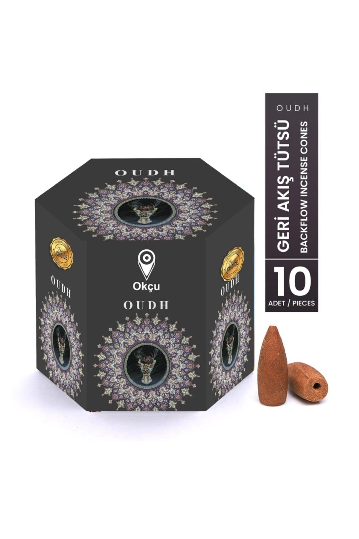 Oudh Backflow Incense Waterfall Conical Backflow Incense Cones 10 Pcs/Pieces - Swordslife