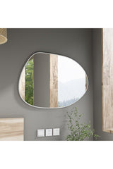 Oval Asymmetrical Mirror - Swordslife