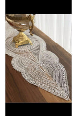 Oval Runner Cream (130X40CM) - Swordslife