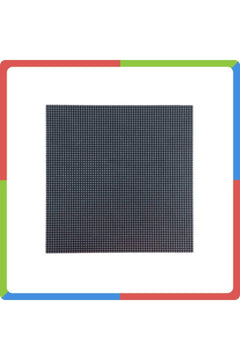 Wall-Mounted LED Panel 19.2 cm x 19.2 cm 3000K Daylight with Blue Accent