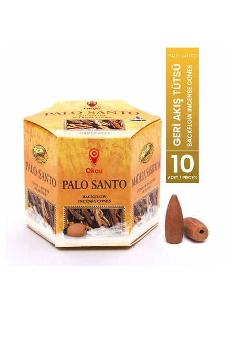 Palo Santo Backflow Incense Waterfall Conical Backflow Incense Cones 10 Pcs /pieces - Swordslife