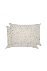 Cotton 2-pack 50x70cm Pillowcase - Yellow Stars - Swordslife