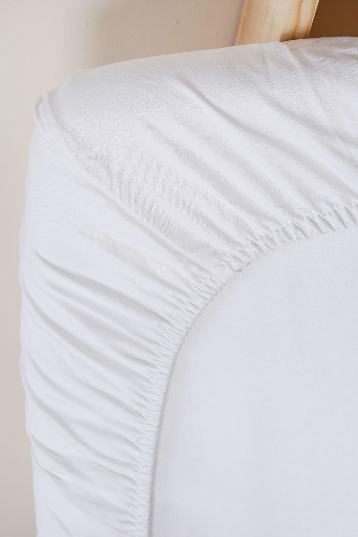Cotton Satin Elastic Bed Sheet (60X120 15) Pillowcase (35X45) - For Baby Series - Swordslife